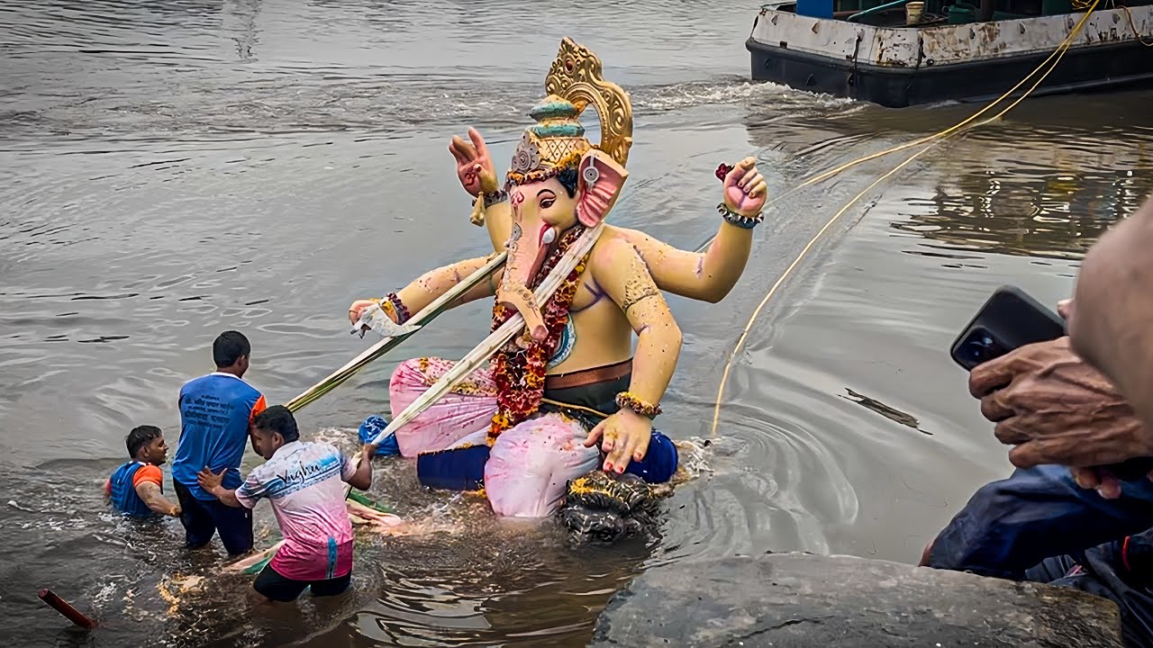 Ganpati Visarjan || Ganesh Ghat Kalyan