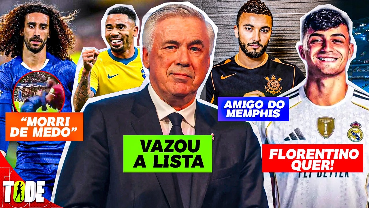 🚨 VAZOU A LISTA DE ANCELOTTIPRA COPA l REAL QUER PEDRI l TRETA TRAORÉ x CUCURELLA e+