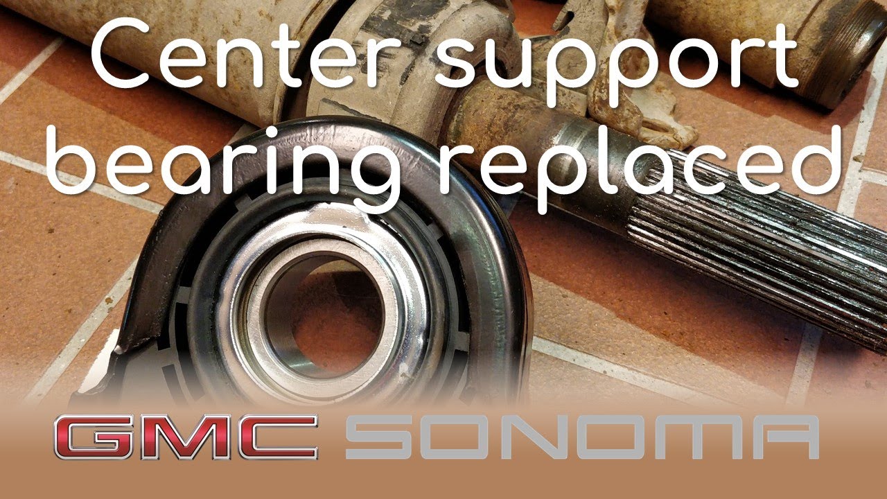Ep. 28 - Center support bearing replaced | 1991 GMC Sonoma ST