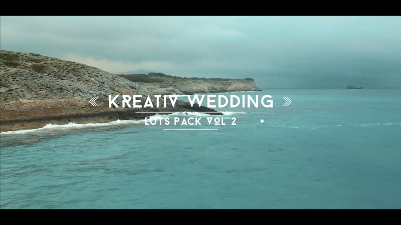 Kreativ Wedding LUTs pack vol 2