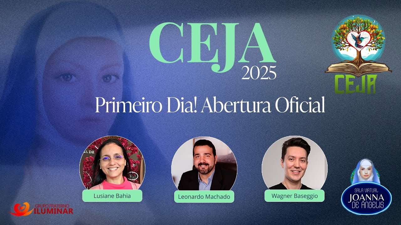 3&ordm; CEJA 2025  | Abertura Oficial & Homenagem a Divaldo Franco