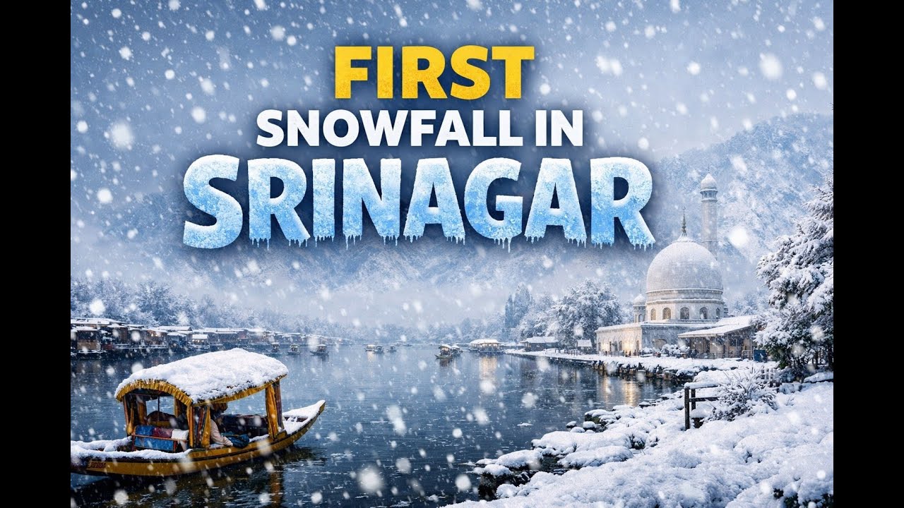 Seasons first snowfall❄️ in Srinagar | Kashmir🏔️ | Vlog 70