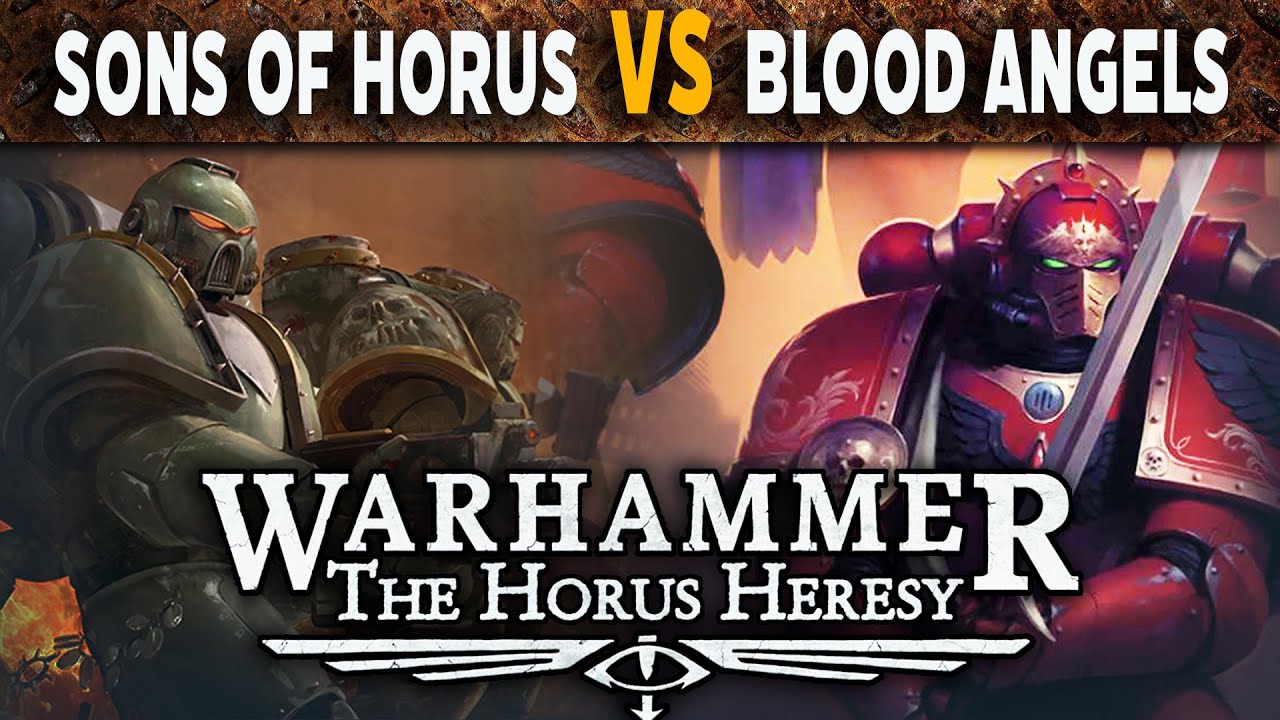 Son of Horus vs Blood Angels - Warhammer The Horus Heresy 3rd Edition Battle Report