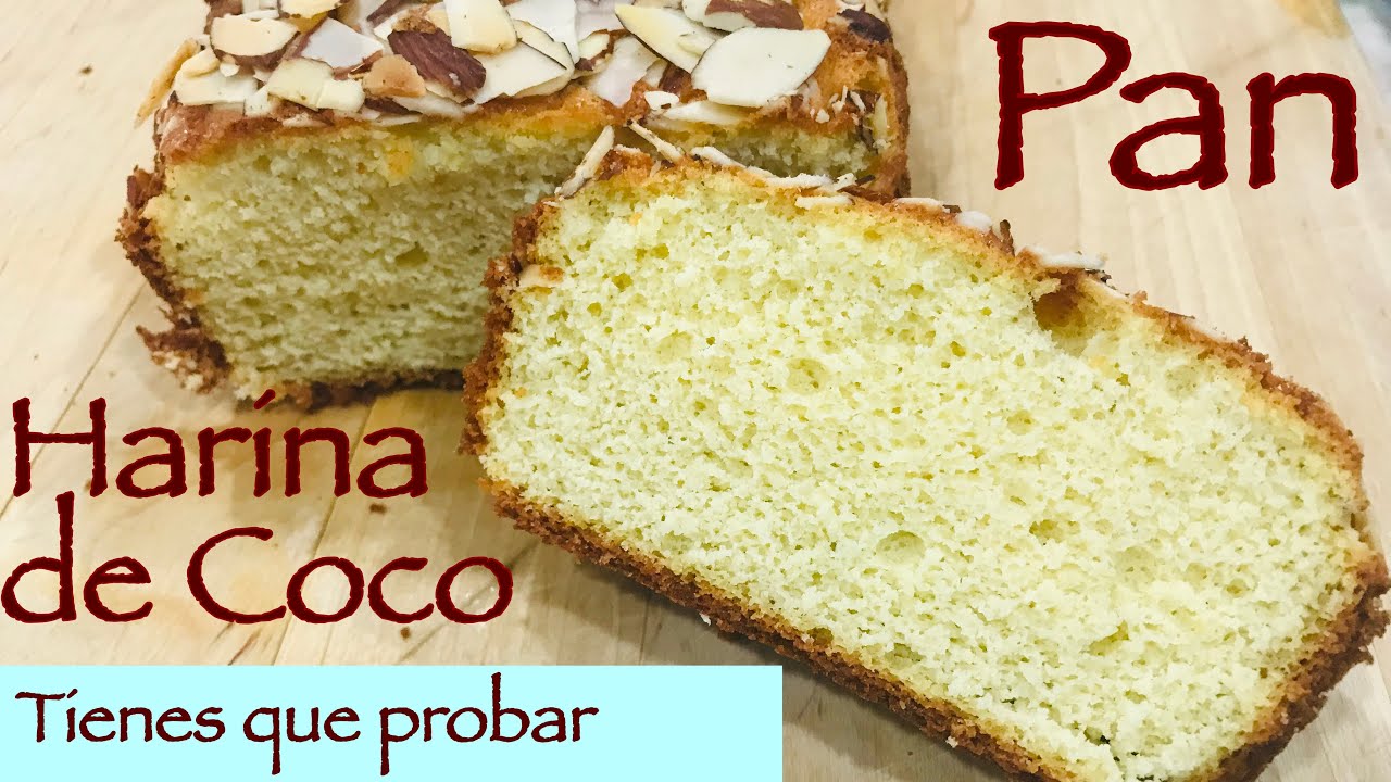 Pan Harina de Coco