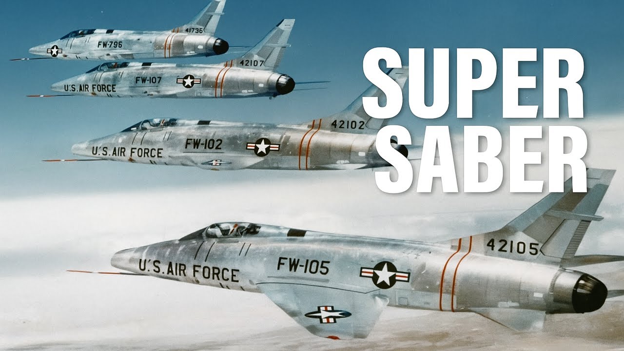 The F-100 Super Sabre: America&rsquo;s First Supersonic Fighter