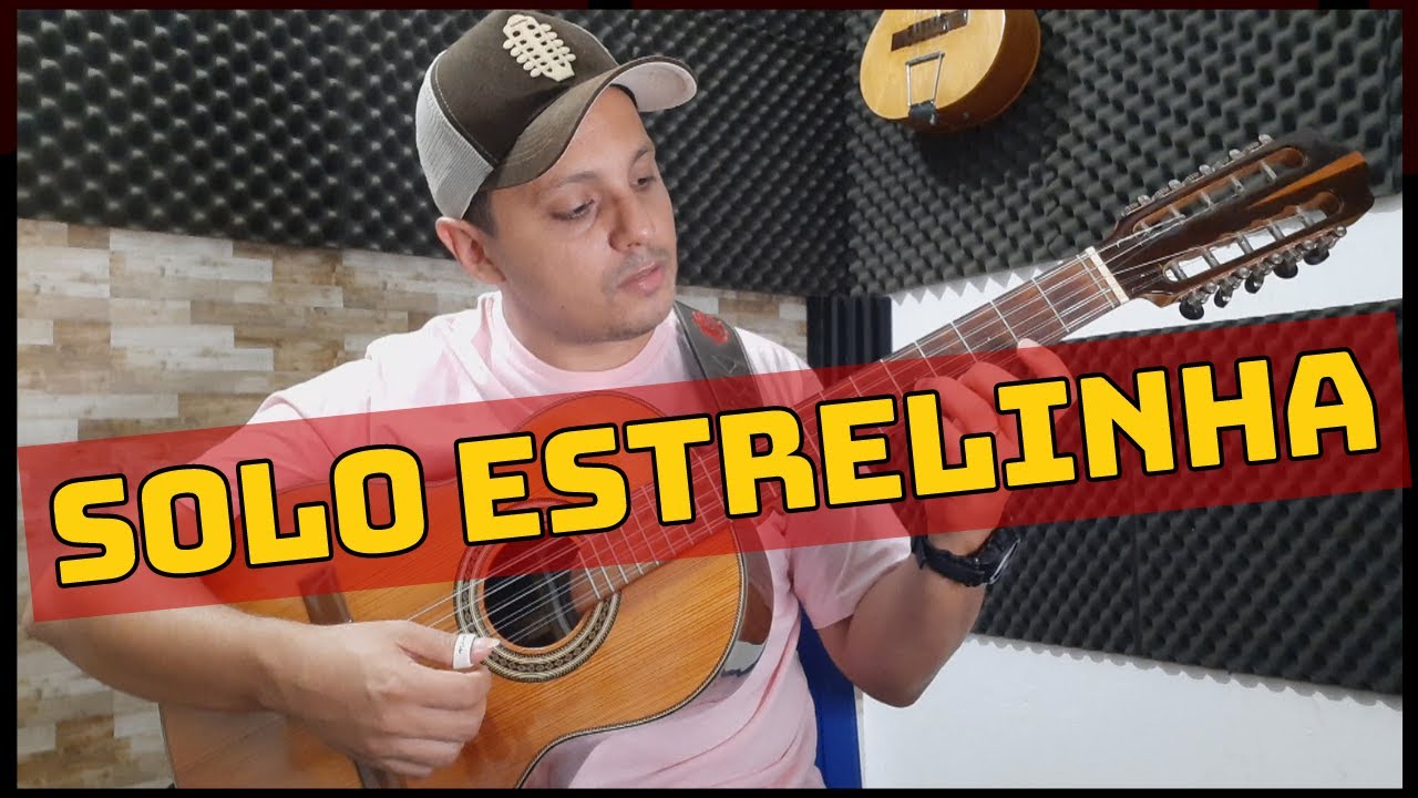 Solo da música ESTRELINHA em 5 passos - Aula de viola para iniciantes