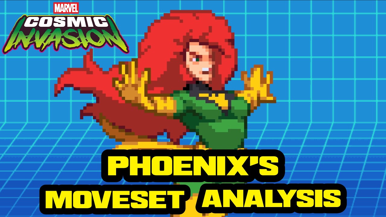 MARVEL Cosmic Invasion - Phoenix's Moveset