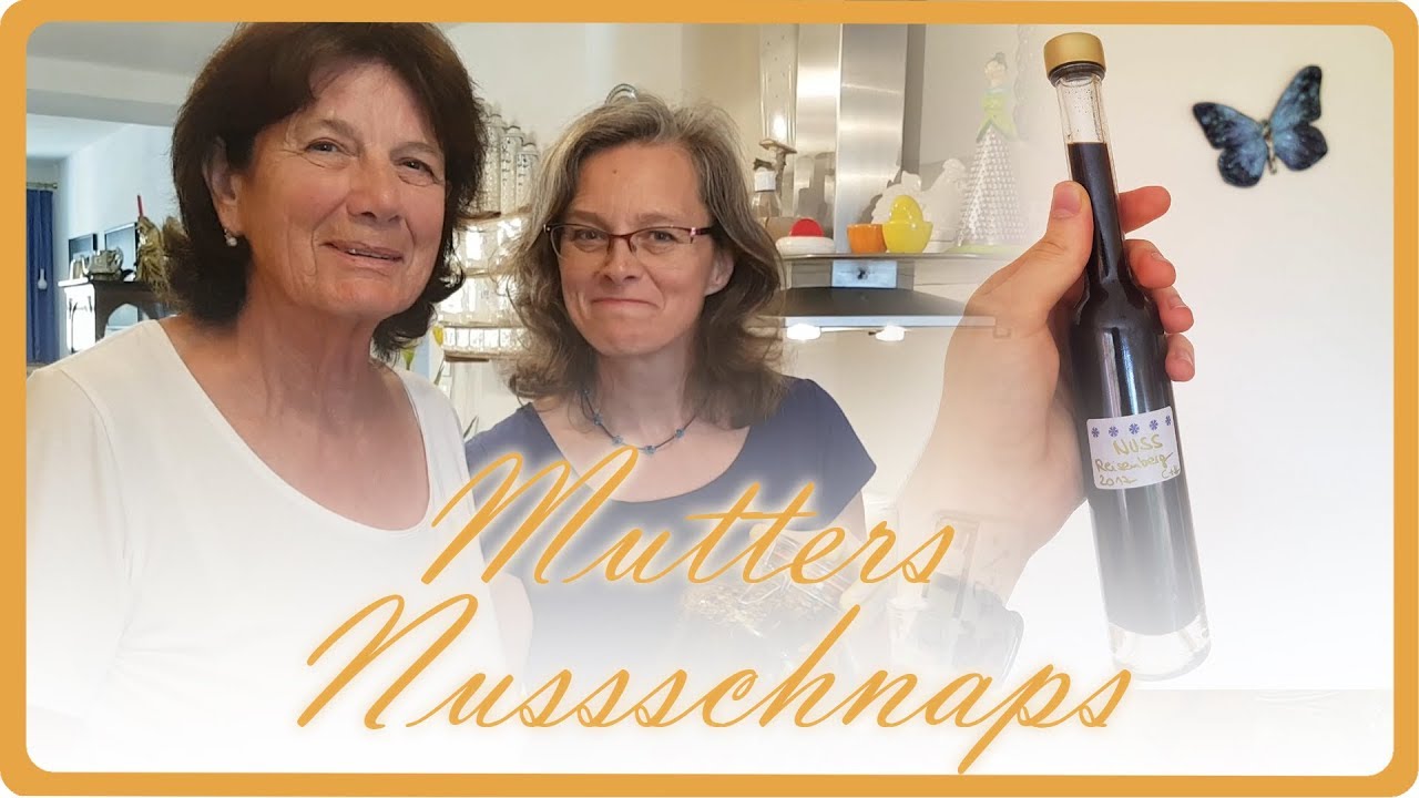 Nussschnaps selber machen in unter 5 Minuten!