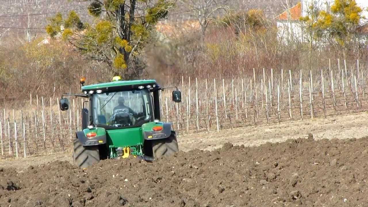 NEW John Deere 7R - John Deere 7215R & Agrisem Agromulch in France !
