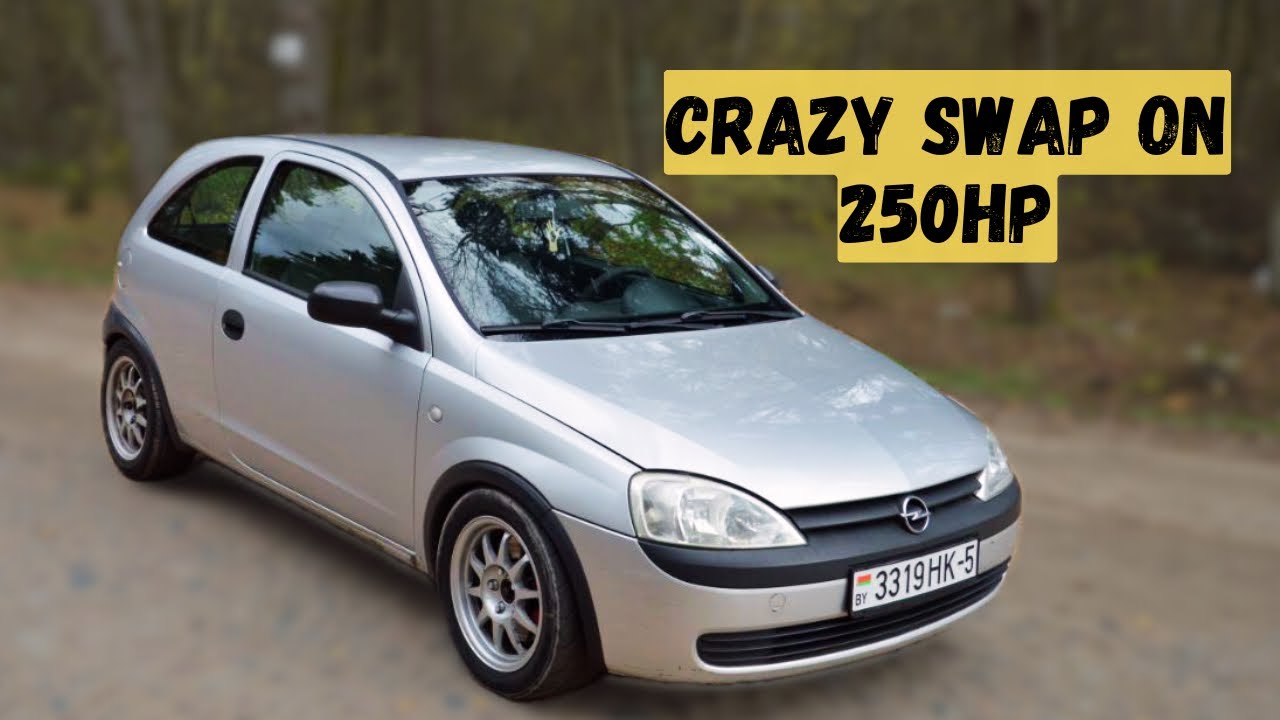 Opel Corsa 3.2 V6 250HP REVIEW