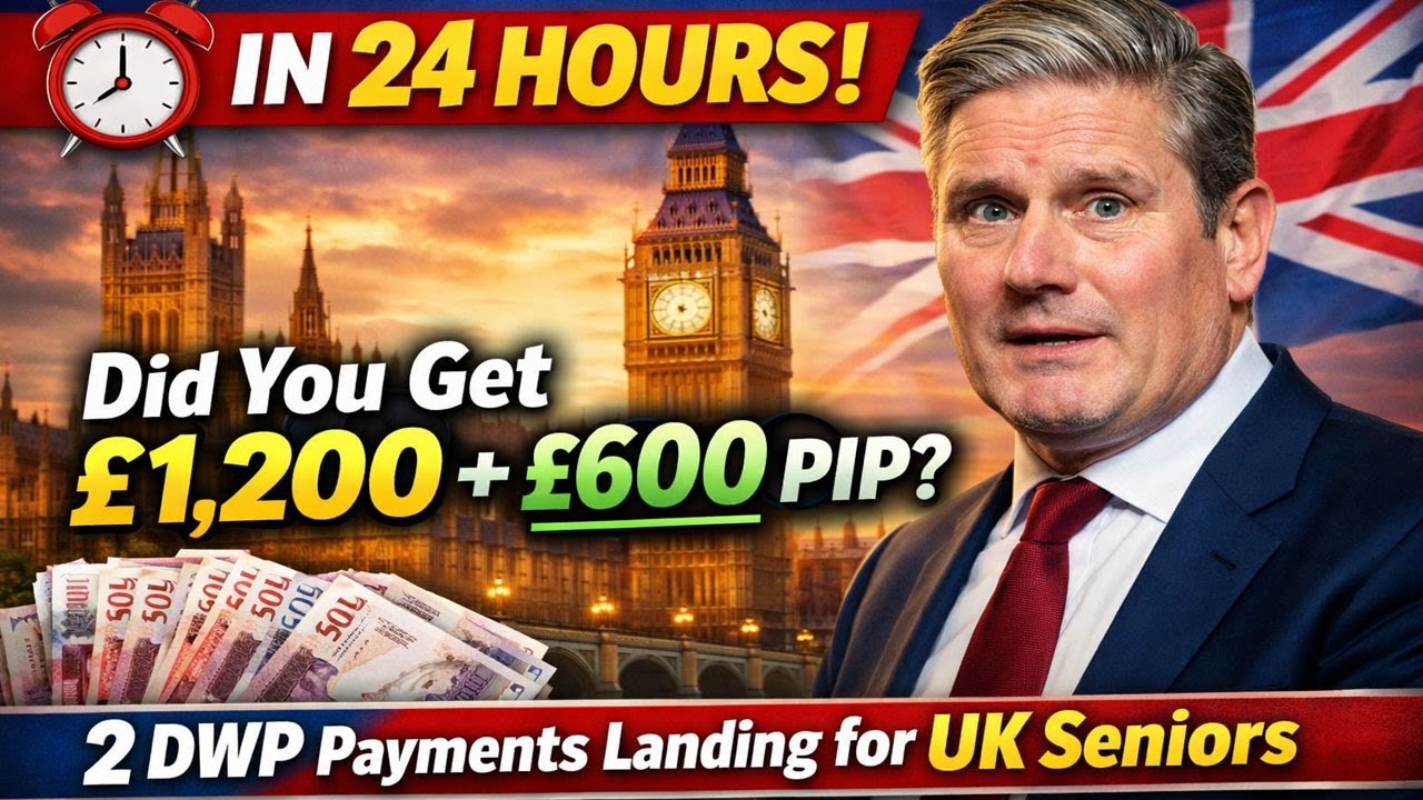 ⏰ Next 24 Hours | DWP Payments Explained: &pound;1,200 Support & &pound;600 PIP &ndash; Who May Receive Them