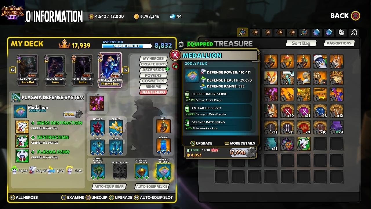 Dungeon Defenders II Chaos 10 Siphon Site D 💚🧪