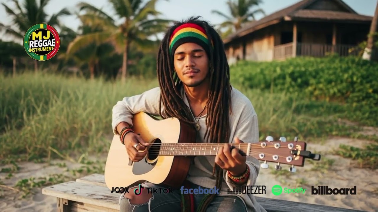Happy Mood Reggae Instrumental – Smooth Guitar for Positive Energy