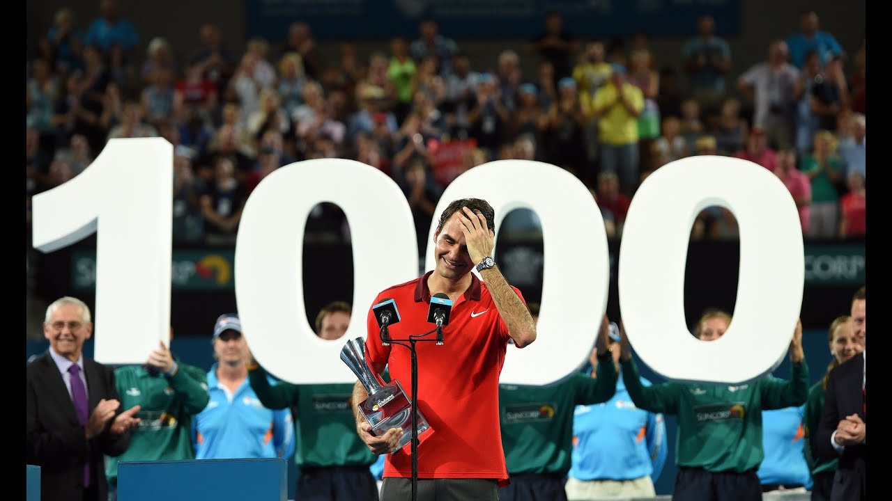 Roger Federer - Brisbane 2015 & 1000 Wins Tribute 60 FPS