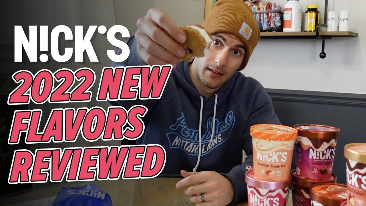 Nick's Light Ice Cream - Updated Review of 7 New Pints & Cookie Sandwich
