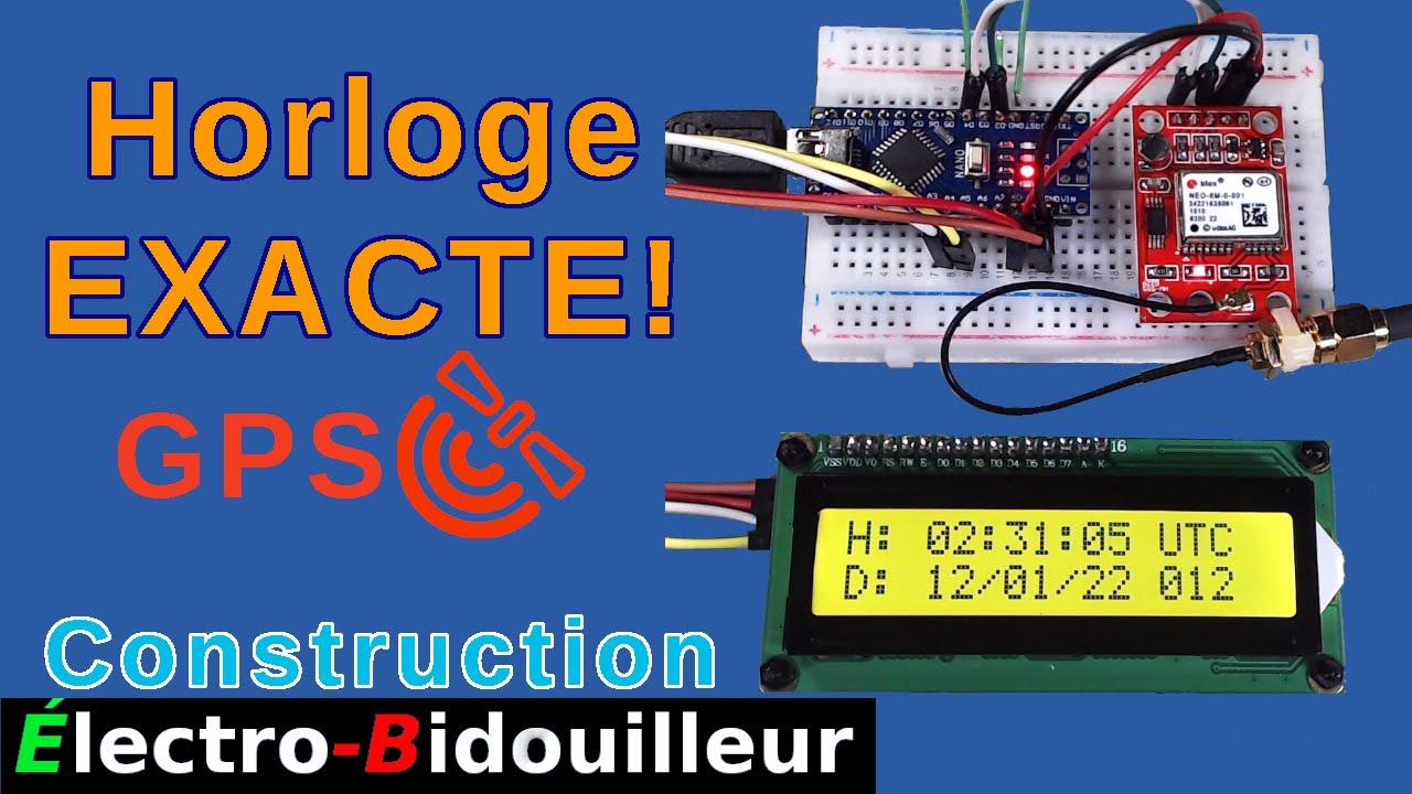 EB_#511 Création d'une Horloge Numérique Très Exacte!