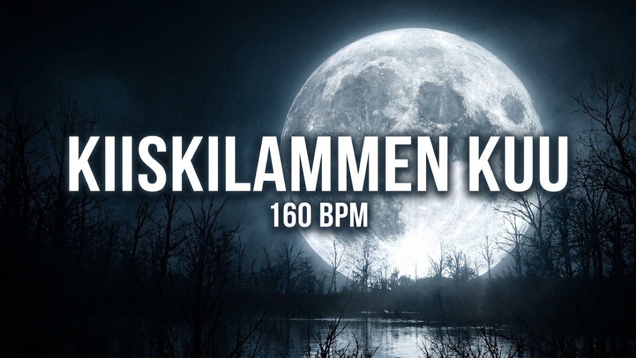Kiiskilammen kuu  (Space version) at  160bpm