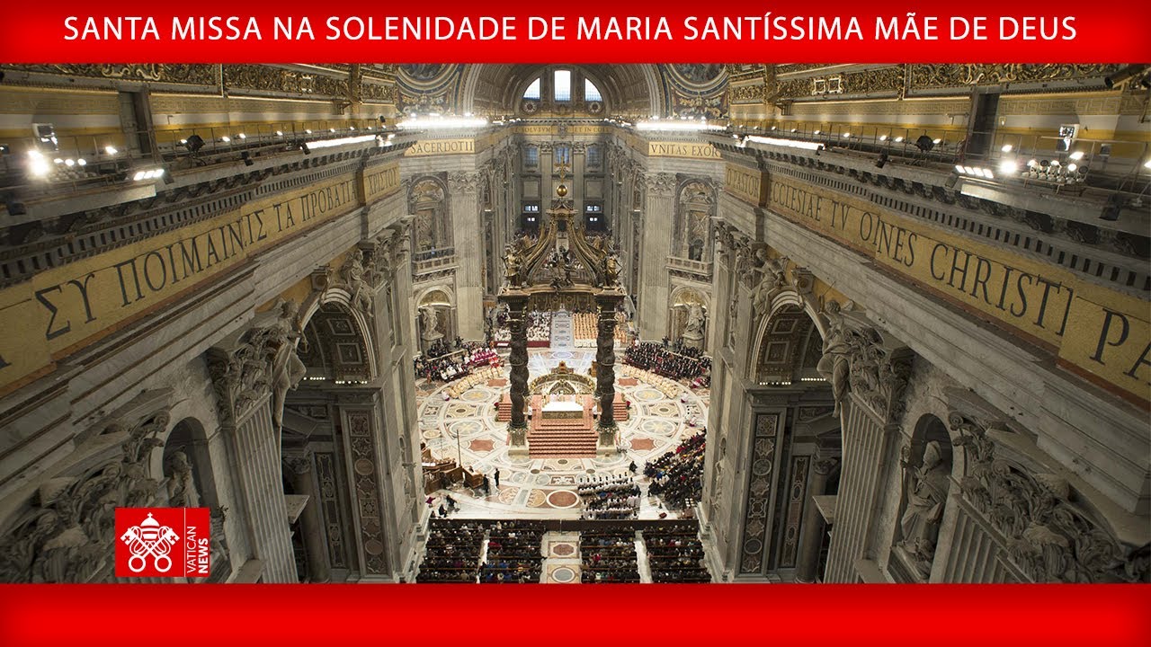 Santa Missa na Solenidade de Maria Santíssima, Mãe de Deus, 01 de janeiro de 2026 - Papa Leão XIV