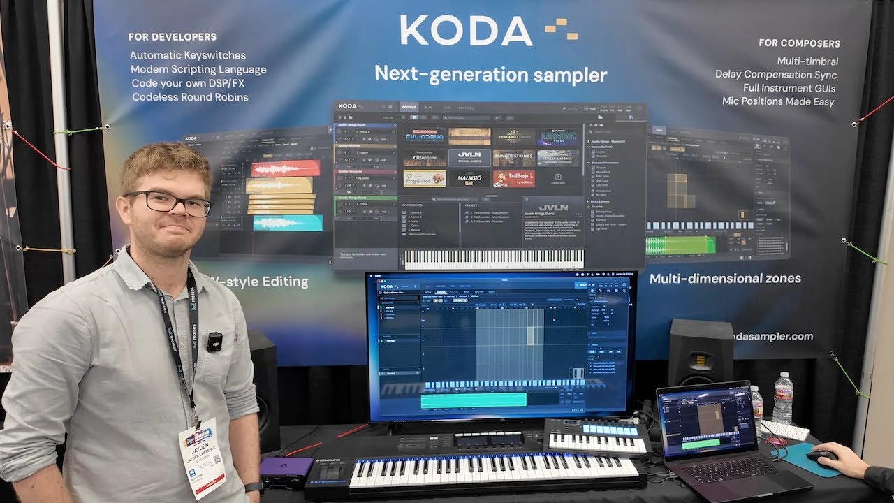KODA Sampler at NAMM 2026