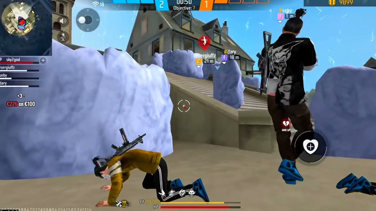 SASUKE FF 4 vs 4 la turneu lui BNL 