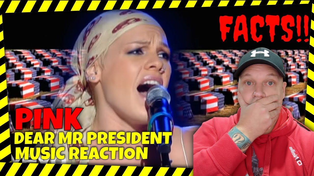 THESE ARE FACTS ! - Pink - DEAR MR PRESIDENT [ Reaction ] | UK REACTOR |