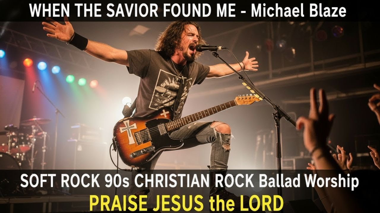 WHEN THE SAVIOR FOUND ME – Michael Blaze | SOFT ROCK 90s CHRISTIAN ROCK Ballad Worship