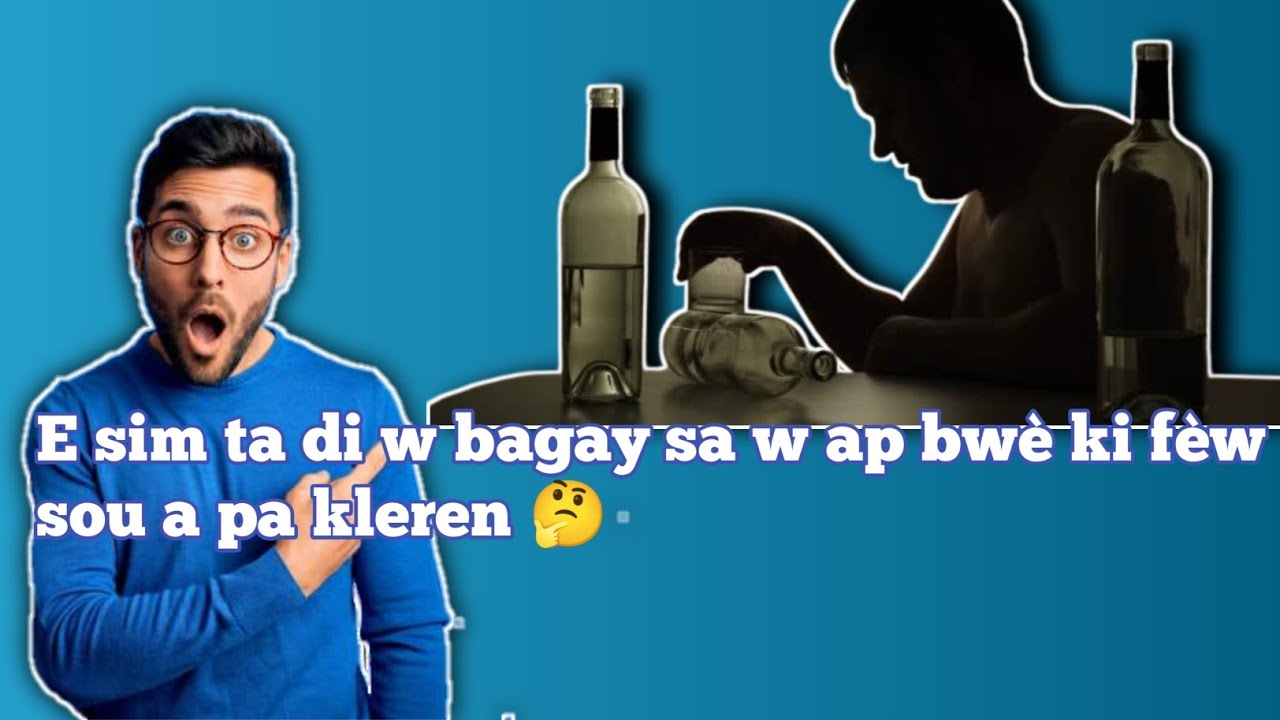 E SIM TA DI W BAGAY SA W AP BWÈ KI FÈW SOU A PA KLEREN 🤔 😂😂😂