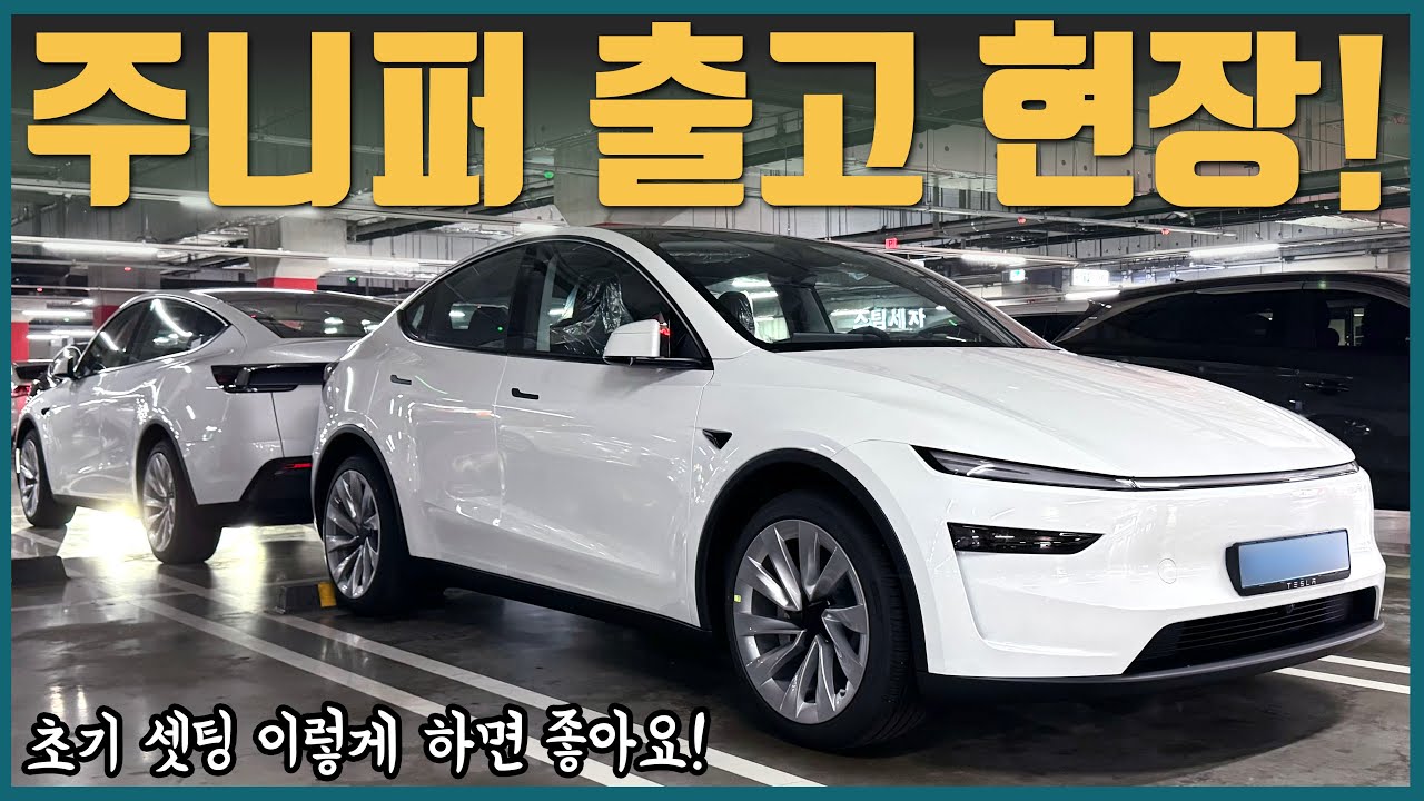 테슬라 모델Y 5년차 고인물의 주니퍼 셋팅