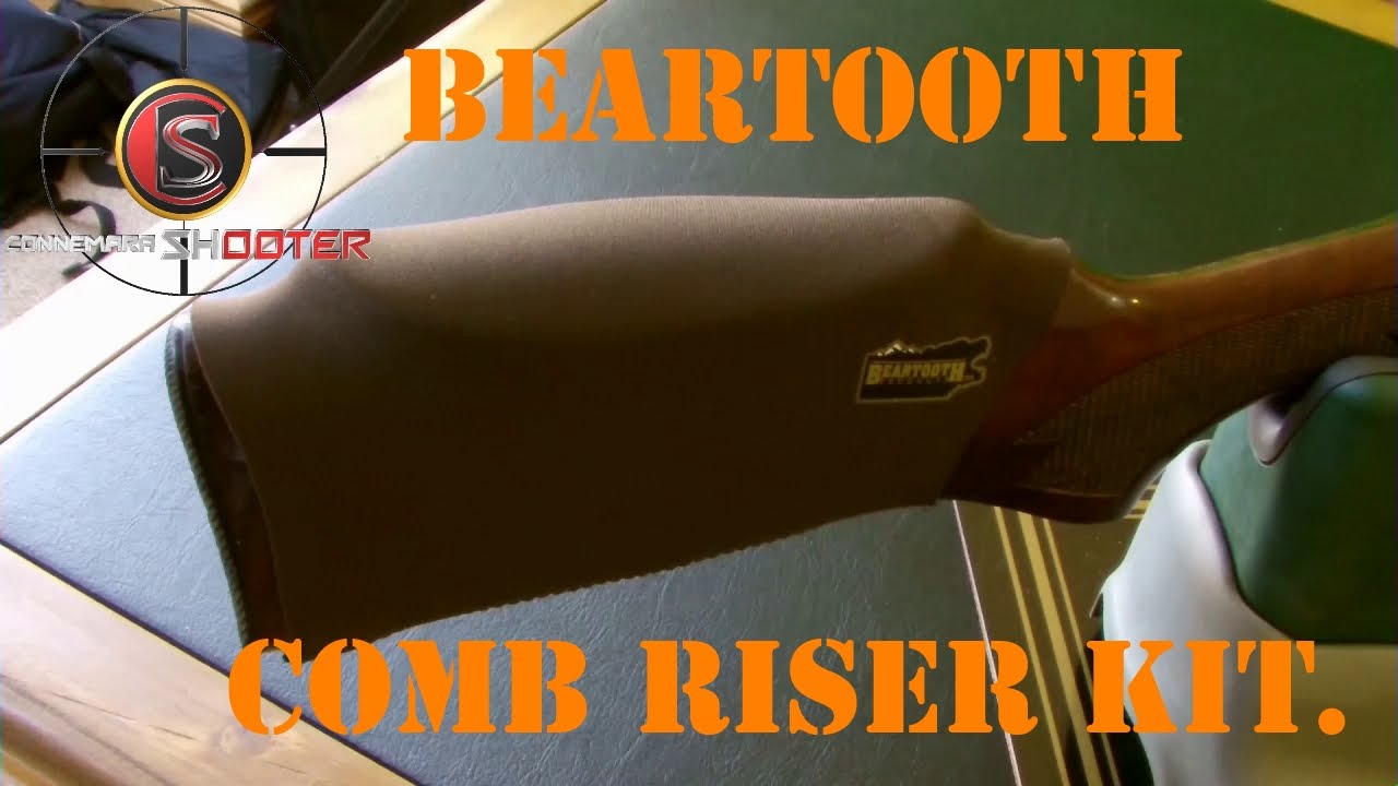 BEARTOOTH COMB / CHEEK RISER, FOR RIFLES OR SHOTGUNS.