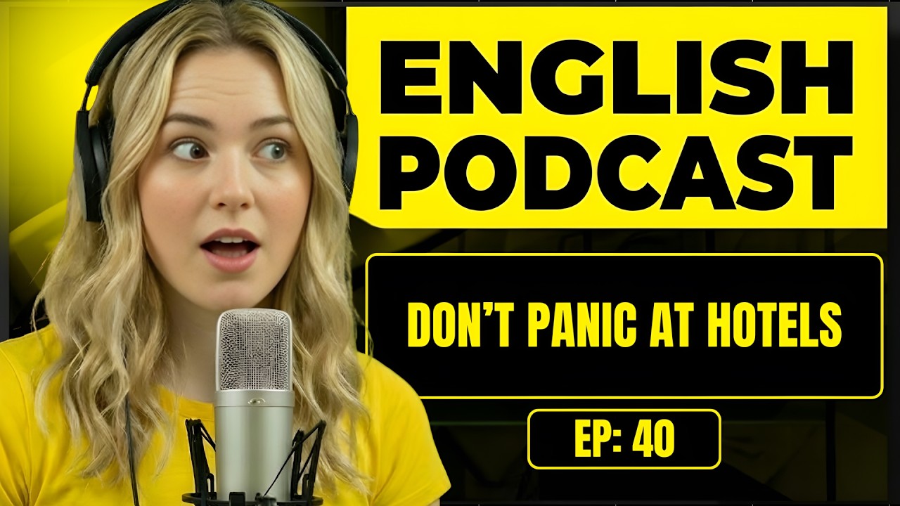 How to Talk at the Hotel in English | English Conversation Practice