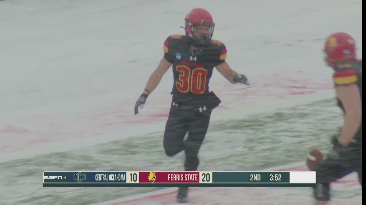 Ferris State Football vs Central Oklahoma Highlights and Scoring Plays