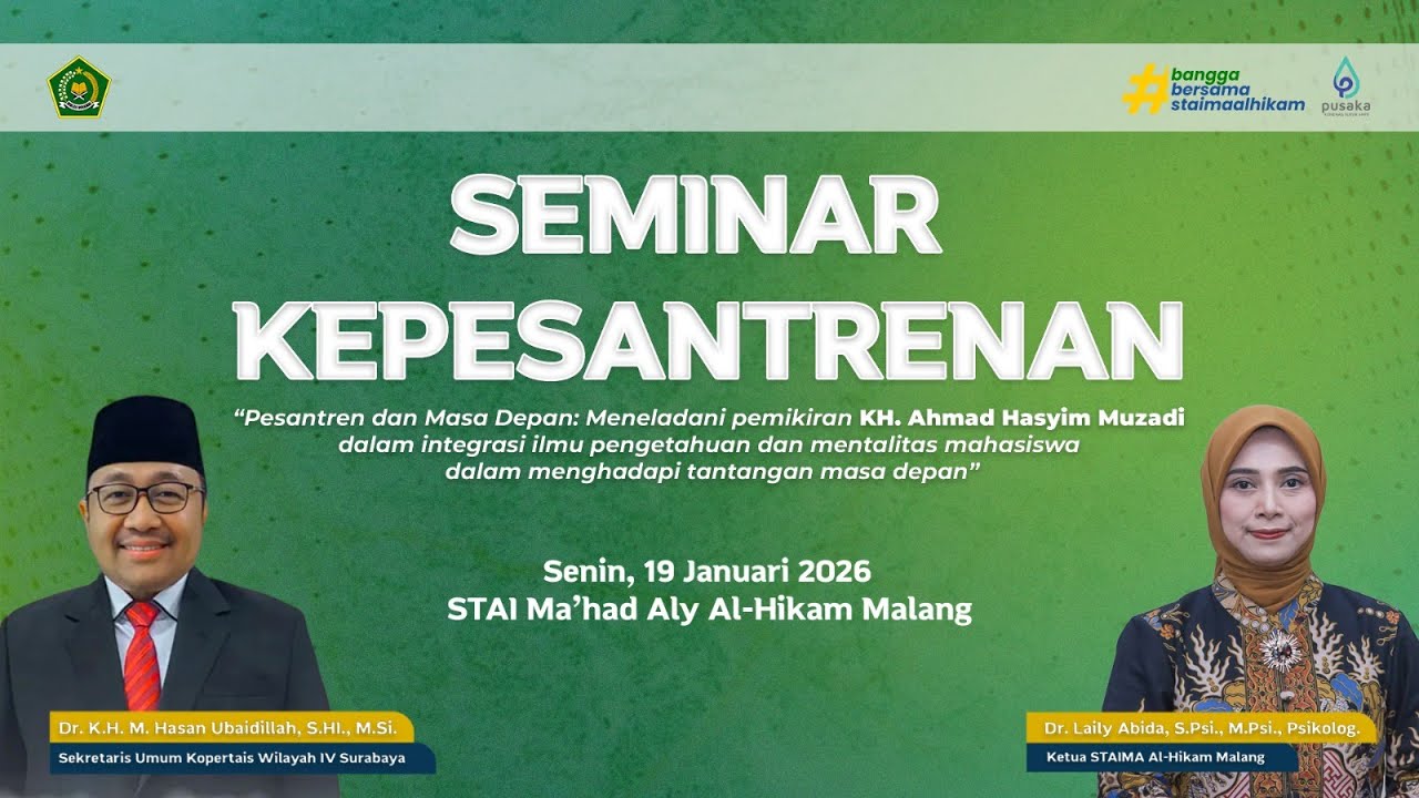 SEMINAR KEPESANTRENAN TAHUN AKADEMIK 2025/2026