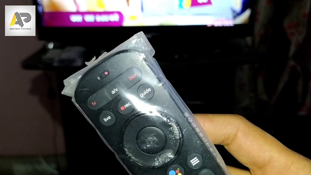 сбросьте настройки и подключите пульт Airtel Xstream
