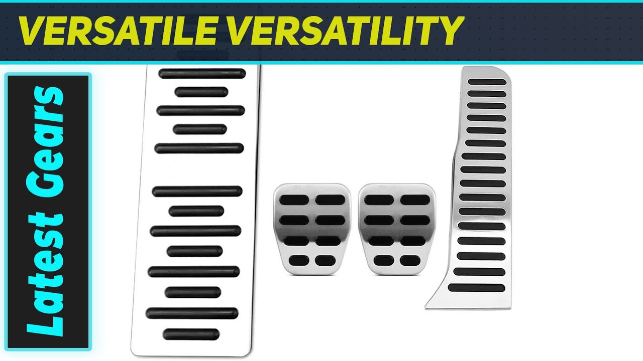 Ultimate A3 TT Pedal Set: Enhanced Grip, Amazing Comfort!