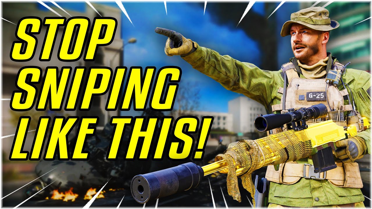 YOU'RE SNIPING WRONG - Be the Warzone Sniper Your Teammates Actually Want! [Warzone Academy Applied]
