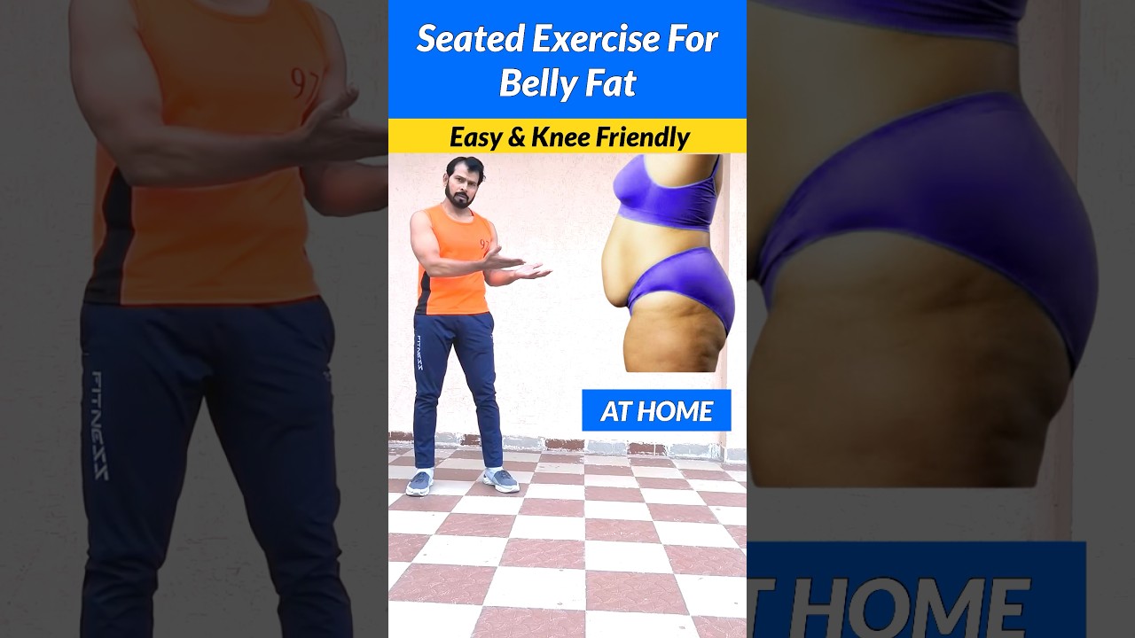 Seated exercise for belly fat 