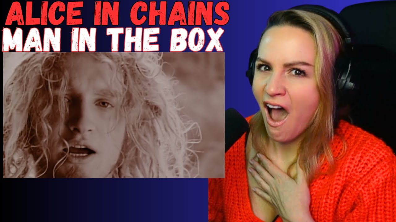 WOW! This VOICE!! First Time Reaction to Alice In Chains - “Man In The Box”