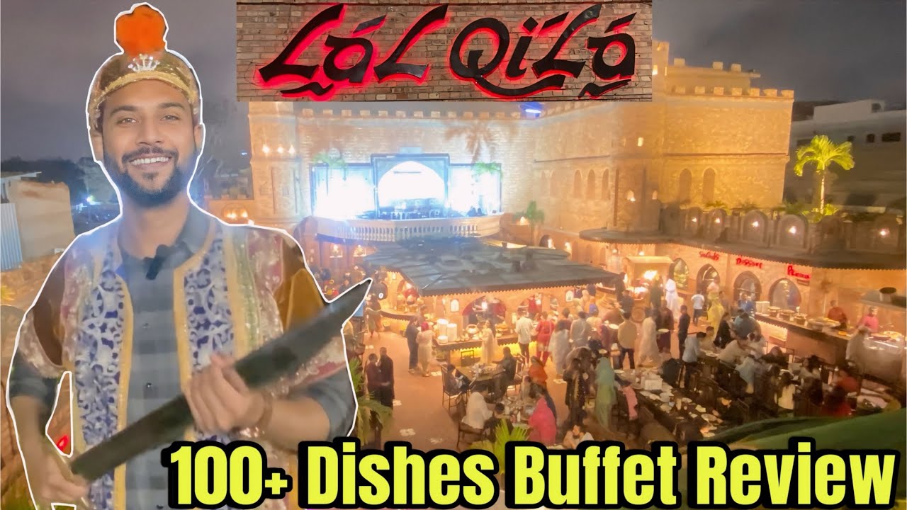 Lalqila Restaurant | Food Review | Buffet in Karachi | Best Buffet@Explorewithsajid03