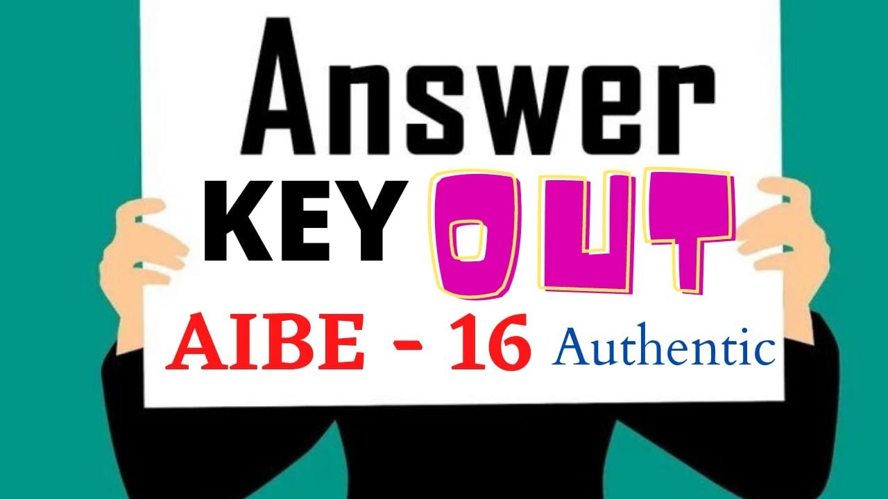 AIBE EXAM XVI 2021 | Full Question Paper with ANSWER KEY | ALL INDIA BAR EXAM 16 ANSWER SET B