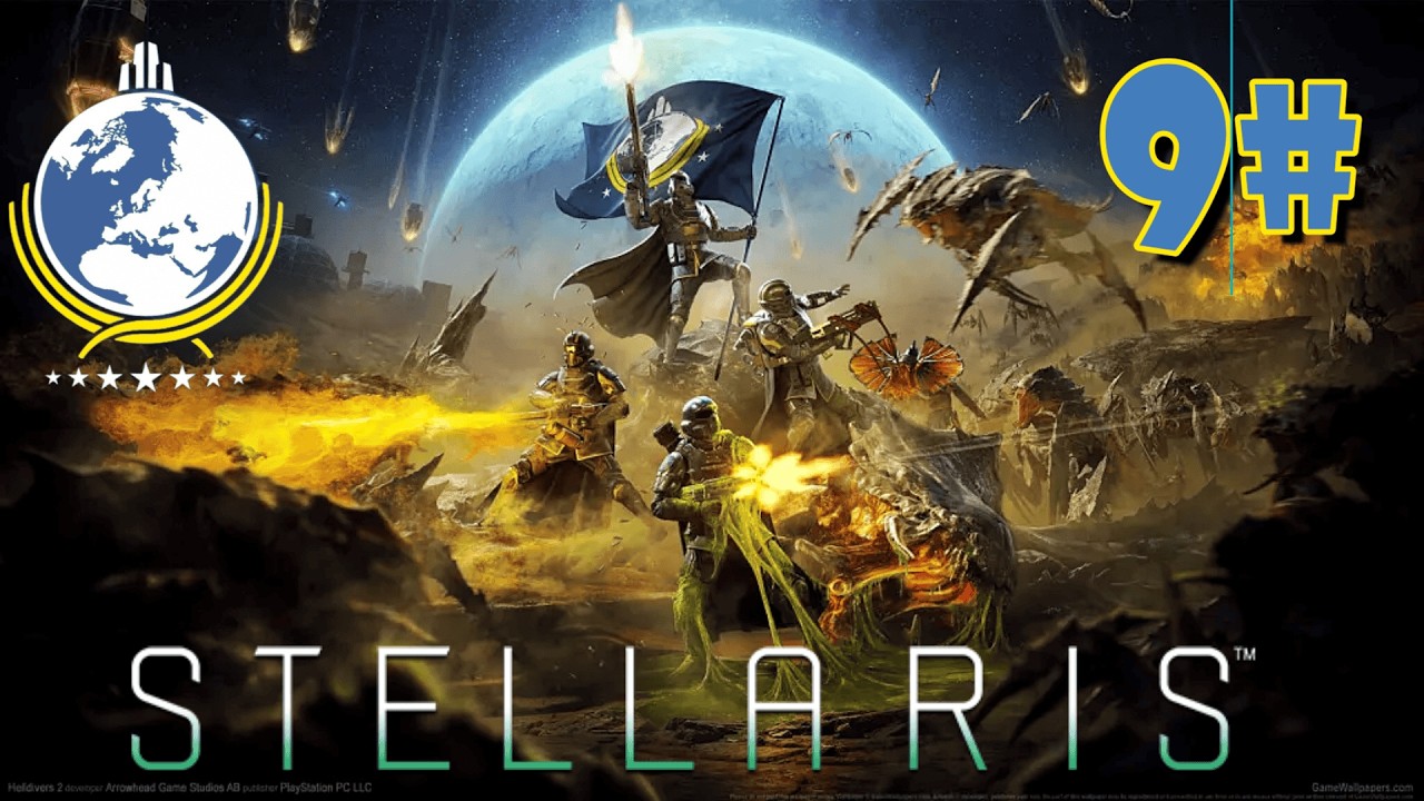 TERMINIDS APPROACHES!!!!! Stellaris -Helldivers 2-Super earth