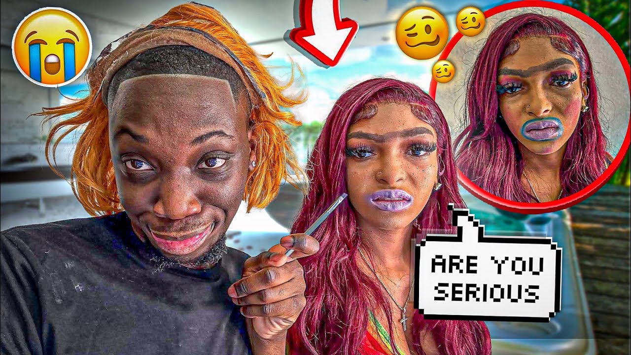 Tabina did @benetnicolee  makeup *BAD IDEA*