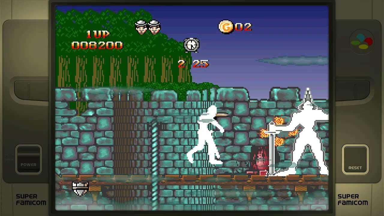Dragon's Lair Hard Super Nintendo Super Famicom (SNES) Emulated