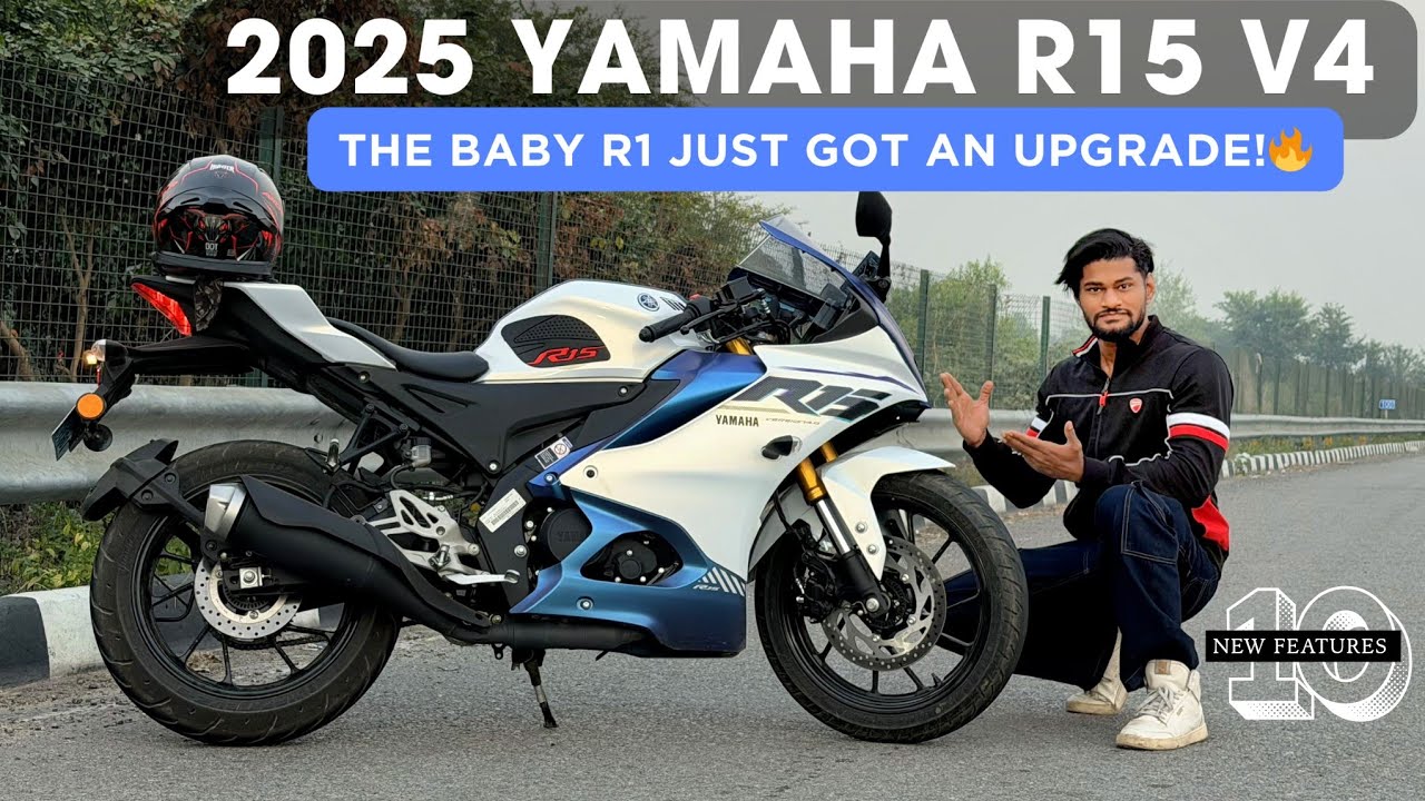2025 Yamaha R15 V4 – The Baby R1 Just Got an Upgrade! 🔥