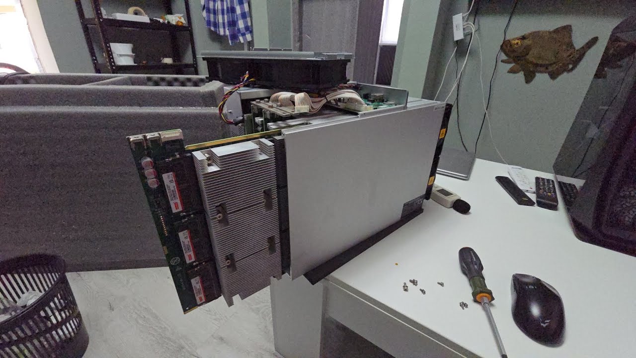 АСИК ПОД MONERO | Bitmain Antminer X5 | ЗАПУСК, ПОТРЕБЛЕНИЕ, РАЗБОРКА, ДОХОД .