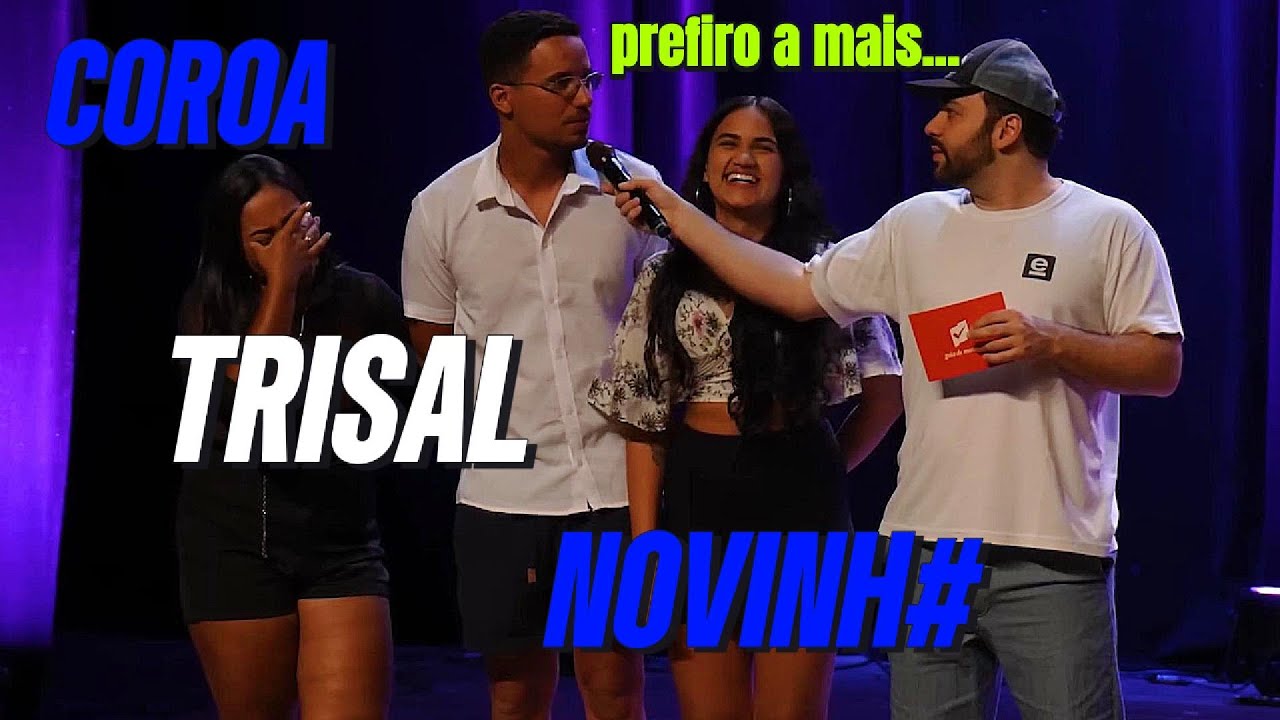 O TRISAL DEU OQUE FALAR NO JOGO DOS CASAIS COM RAPHAEL GHANEN