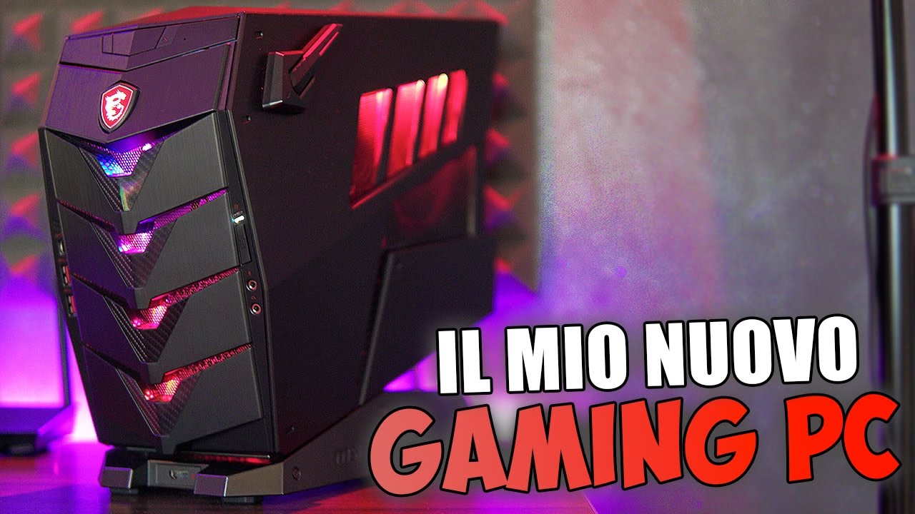 IL MIO NUOVO PC DA GAMING!! - MSI Aegis X3