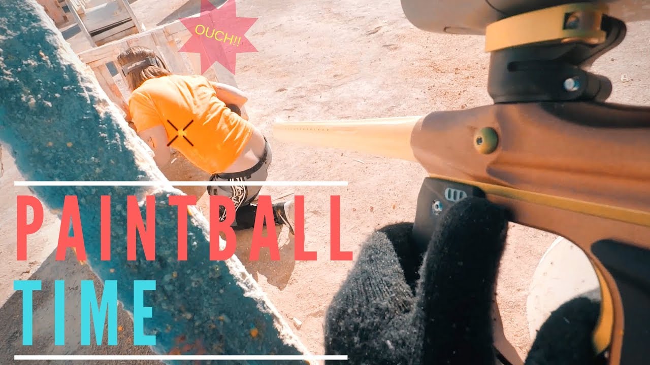 PAINTBALLING AT (LAS VEGAS PREMIER PAINTBALL)