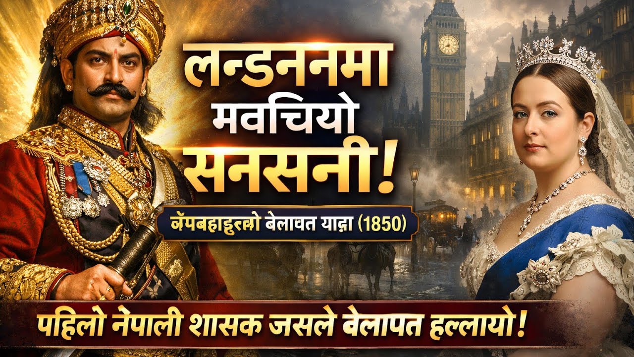 जंगबहादुरको लण्डन यात्रा (1850) | बेलायतमा मच्चिएको सनसनी | Nepal History Documentary
