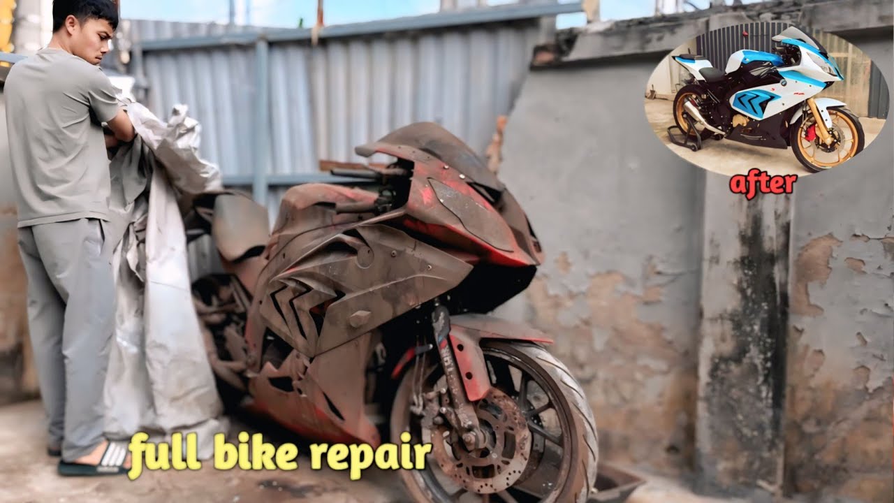 Restoration Full S1000RR Motorcycle | Bike repair | Bike restoration