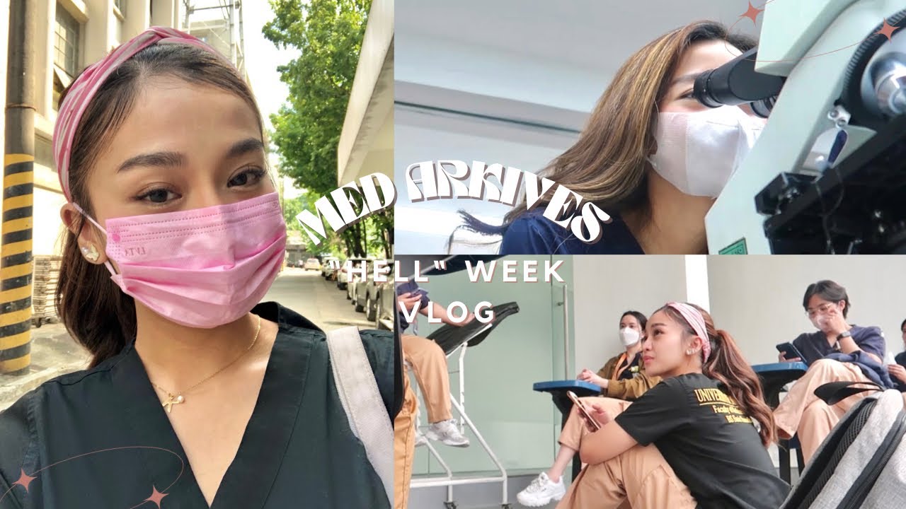 med arkives: hell ftf week in second year (exams everyday, cases, lab) 📚 • ust manila